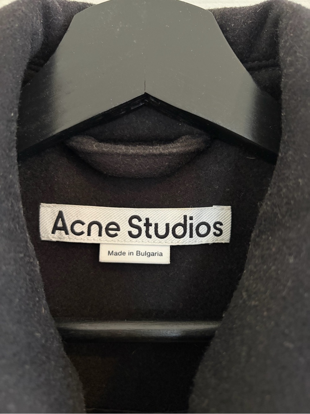 Acne Studios Black Zip-Front Bomber Jacket - Picture 3 of 11